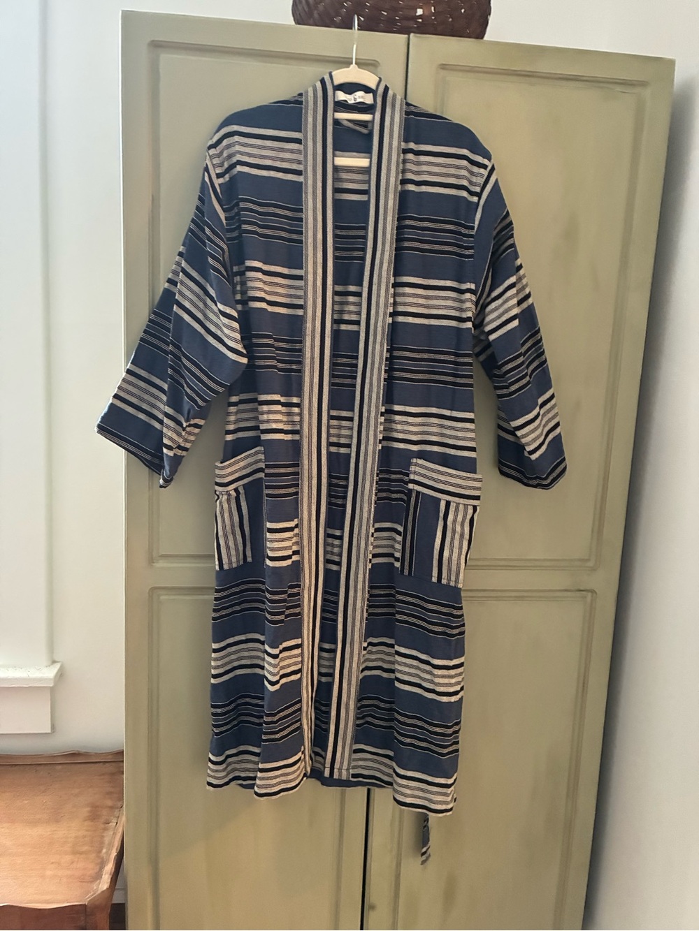 ODD BIRD HANDWOVEN FILIZ TURKISH ROBE SZ S - Picture 4 of 8